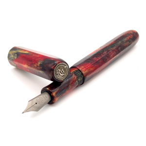 Crimson Kaleidoscope Grande Fountain Pen