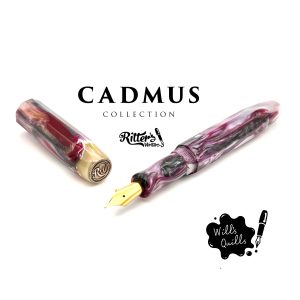 Aurora Twilight Spectrum Nonagon Fountain Pen